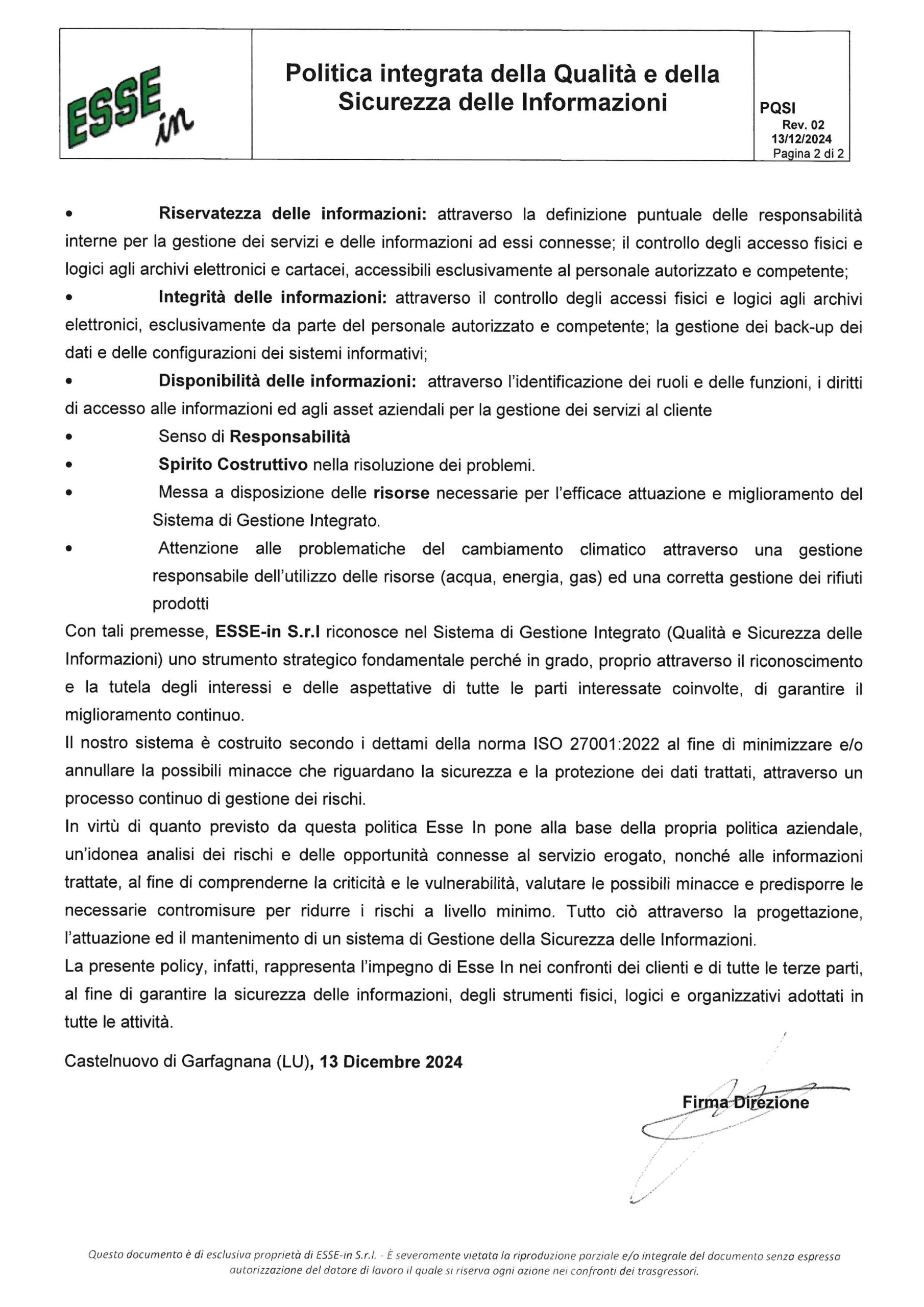 Politica Qualità Pag2